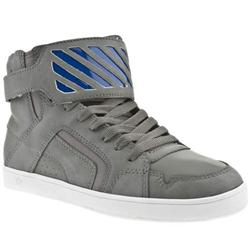 Male Convert Leather Upper in Grey