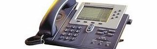 Cisco IP Phone 7960G - VoIP phone - H.323, MGCP, SCCP, SIP - silver, dark grey