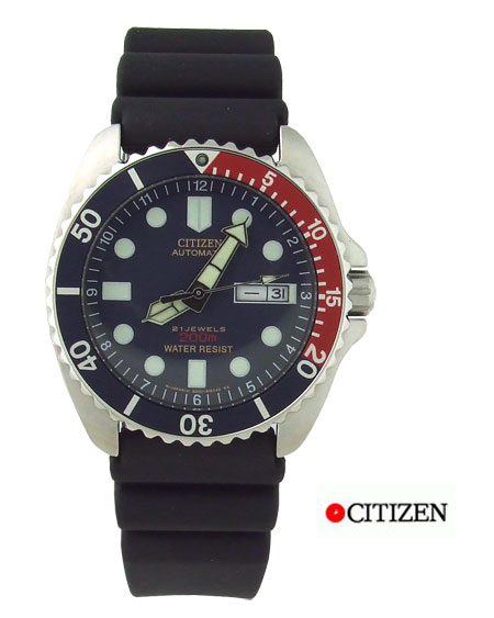 Citizen Mens 200m Divers Watch NY 2300 09L