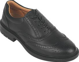 City Knights, 1228[^]71416 Brogue Executive Safety Shoes Black