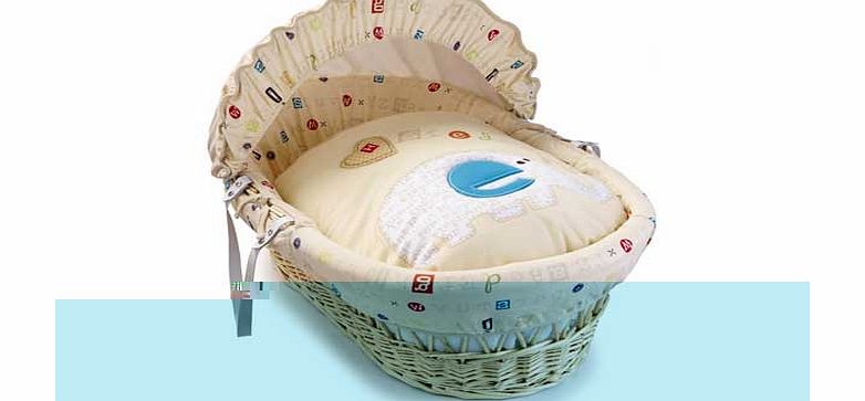 ABC Natural Wicker Moses Basket