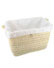 Clair-De-Lune Clair De Lune Nursery Basket Marshmellow White