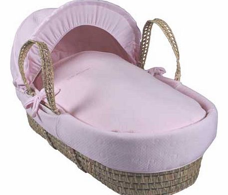 Cotton Candy Palm Moses Basket -