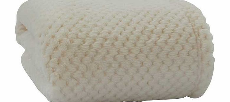 Honeycomb Blanket - Cream