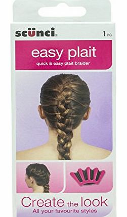 Scunci Girls and Womens Easy Plait Hair Tool By