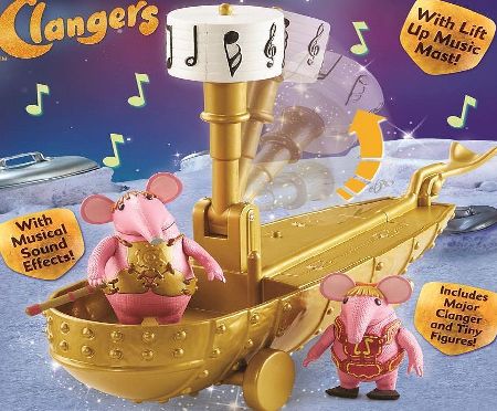 Clangers Musical Boat With Figures