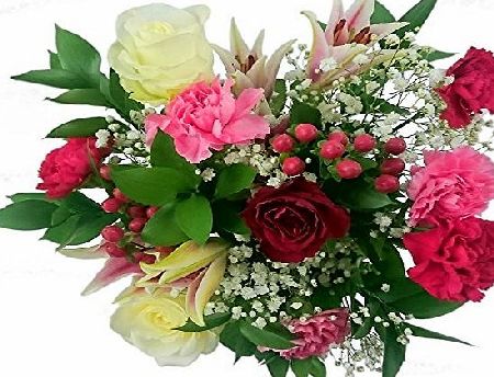 Clare Florist Fresh Flowers Clare Florist Oriental Charm Bouquet with FREE Chocolates and FREE NEXT DAY UK Delivery - Beautiful Flowers for Birthdays, Anniversaries and Special Occasions