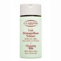 Clarins Cleansing Milk with Alpine Herbs for Dry