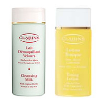 Clarins Duo Pack Duo Pack (Dry/Normal Skin) Cleansing