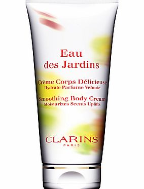 Clarins Eau des Jardins Smoothing Body Cream,