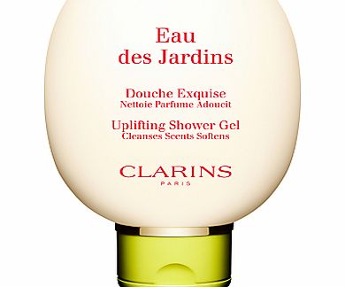 Clarins Eau des Jardins Uplifting Shower Gel,