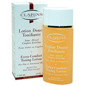 clarins Extra Comfort Toning Lotion for Dry or Sensitised Skin cl