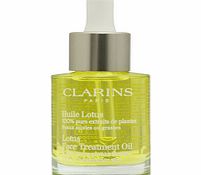 Clarins Face Treatment Oil Lotus