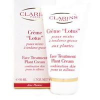 Clarins Lotus Face Treatment Plant Cream (Combinaiton/Oily Skin) 50ml