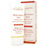 Clarins Multi Active Day Cream Gel Protection Plus (All Skin Types) 50ml