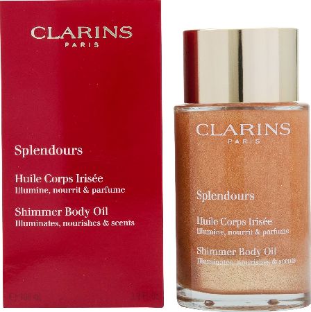 Clarins, 2102[^]0106658 Splendours Shimmer Body Oil