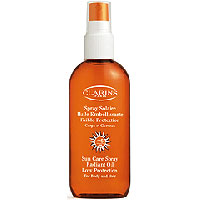 Clarins Sun Body Protection Sun Care Spray Radiant Oil
