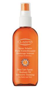 Clarins SUN CARE SPRAY RADIANT OIL LOW PROTECTION FOR BODY AND HAIR UVB6 (150ML)