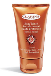 Clarins Tinted Self Tanning Face Cream SPF15