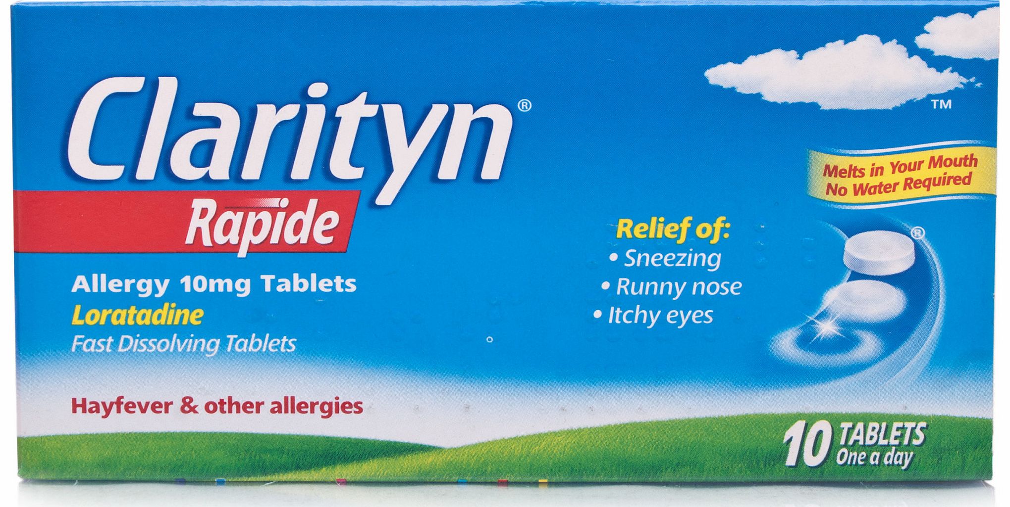 Rapide Allergy 10mg Tablets