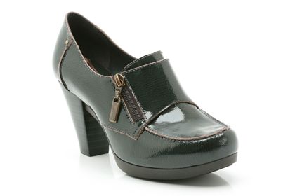 Clarks Bath Oil Grey Patent