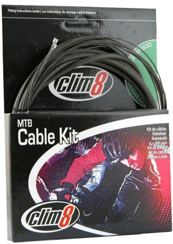 Clim8 Sealed Gear Cable Braided Outer - Complete Replacement 2008