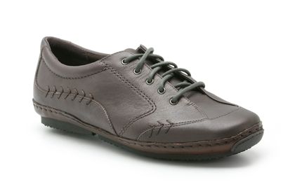 Clarks Easter Island Charcoal Leather