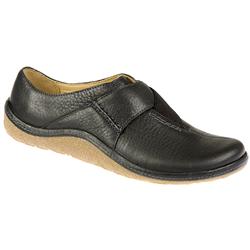 Female Edge Trend Leather Upper Leather/Textile Lining Casual Shoes in Black, Blue