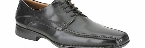 Clarks Frances Air Leather Derby Shoes, Black