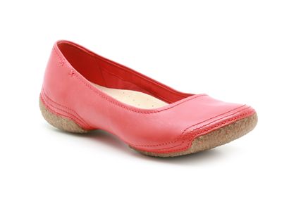 Clarks Funky Salsa Red Leather