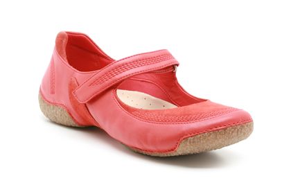 Clarks Funky Twirl Red Leather