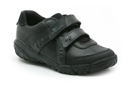 Clarks Galaxyspin Inf Black Leather