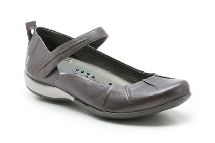 Clarks Inca Bar Charcoal Leather