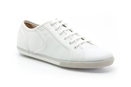 Clarks Jetty Wave White Leather
