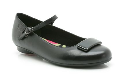 Clarks No Groove BL Black Leather