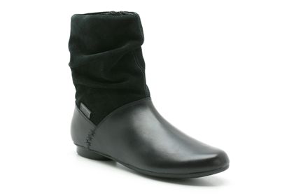 Clarks No Peeping BL Black Leather