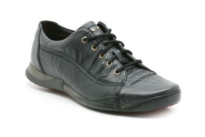 Clarks Pelican Wing Black Leather