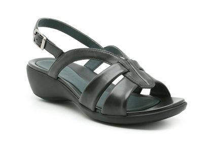 Clarks Play Music Black Leather