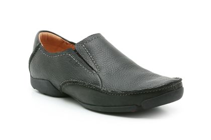 Clarks Relax Time Black Leather