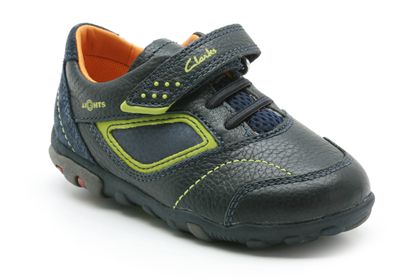 Clarks Top Class Fst Navy Leather
