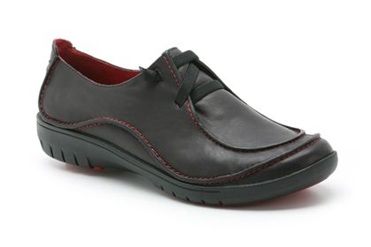 Clarks Un House Black Leather