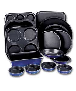 15 Piece Hi Top Non-Stick Bakeware Set