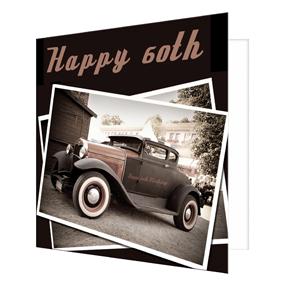 Classic Car Card