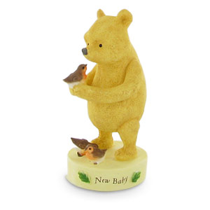 classic Disney Winnie The Pooh New Baby Figurine