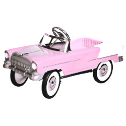 Pink Chevy 55 Pedal Car
