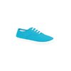 classic Plimsol Shoes - Lace Up (Bright Blue)
