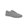 classic Plimsol Shoes - Lace Up (Grey)