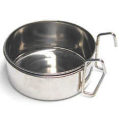 Stainless Steel Coop Cup and Hooks