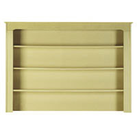 Classic Style Shelf Unit - Unfinished MDF Large Size 1710x1212mm