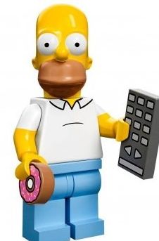 classiccells The Simpsons Lego Mini Figure Homer